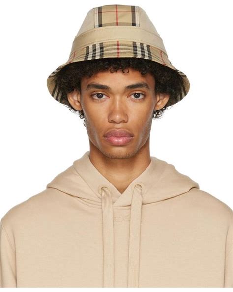 burberry minecraft bucket hat|Burberry bucket hats for men.